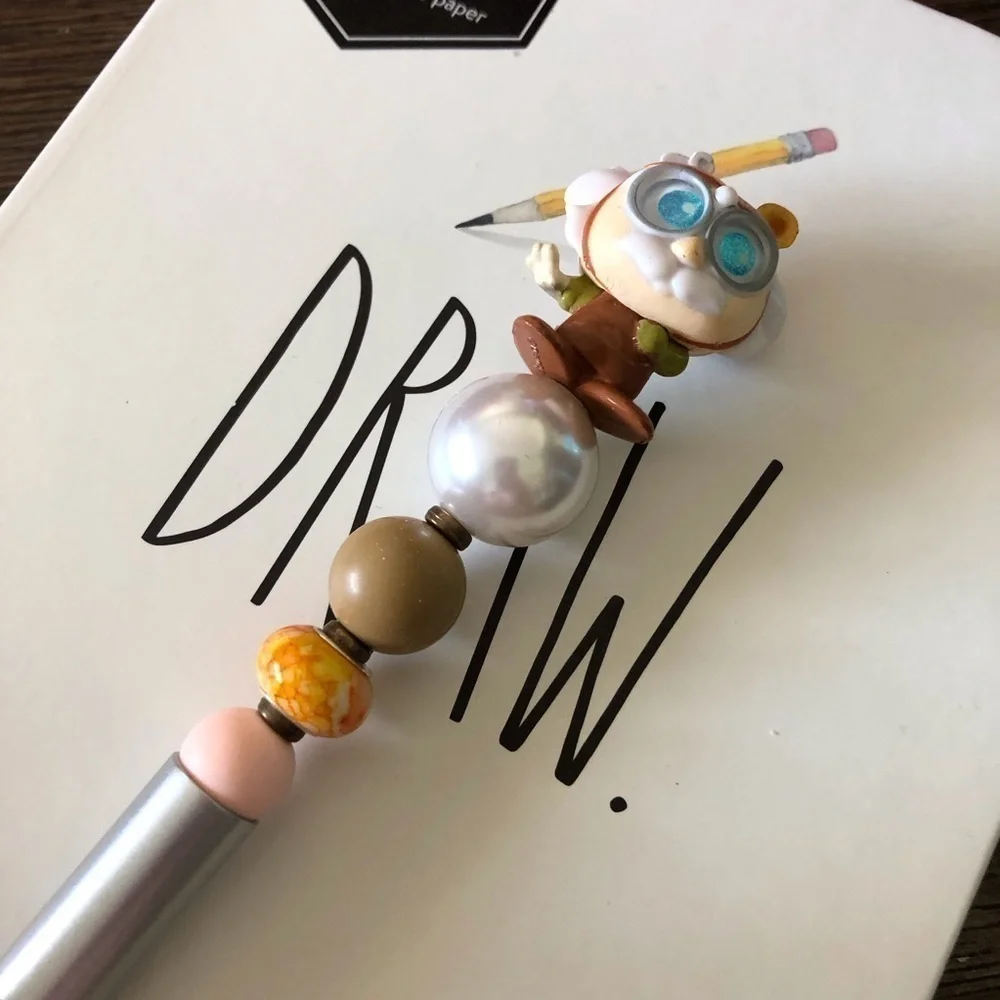 Disney Doorables: Beauty & the Beast: Maurice handmade beaded pen